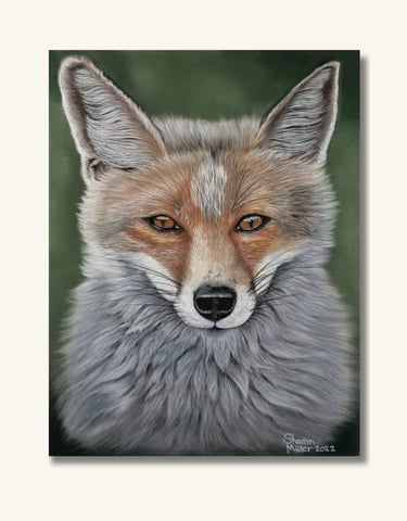 Red Fox Original Painting