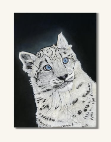SnowLeopard Original Painting