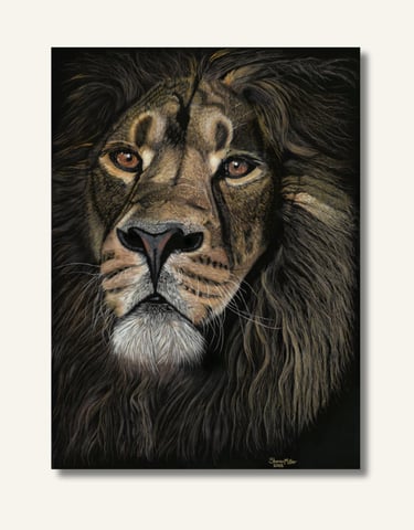 Lion Original Painting