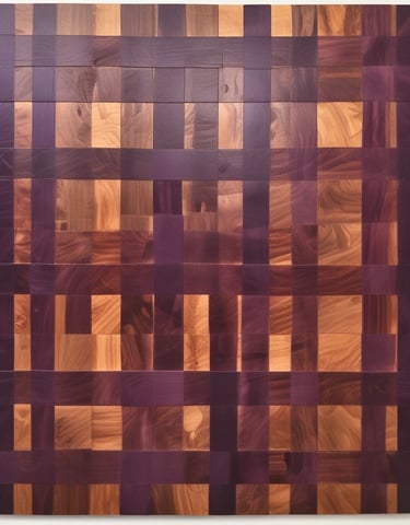 A striking live edge table set in a cozy dining room, showcasing its natural beauty.