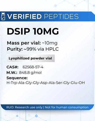 Lab-Tested Peptides with Verified Lab Reports