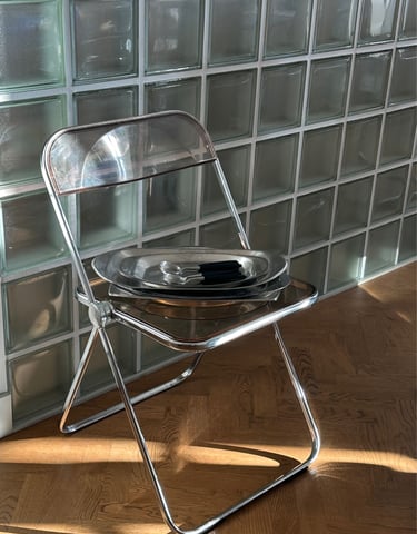 castelli kėdė ir modernist vintažas