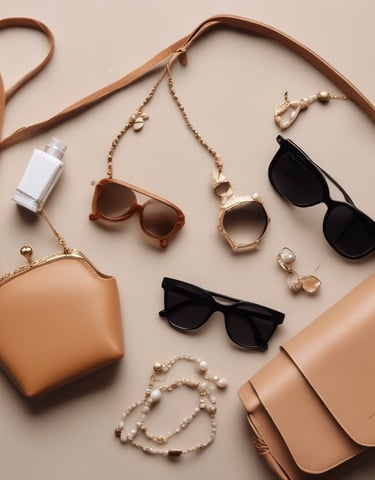 A pair of fashionable shoes showcased with a pastel background.