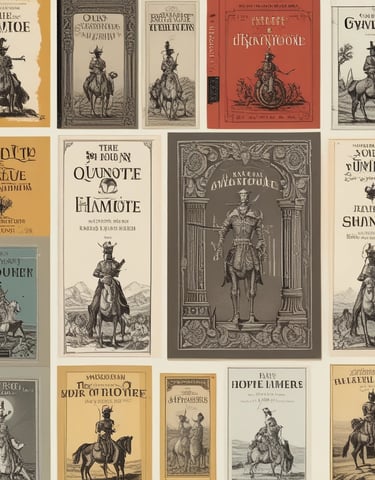 A colorful display of children's books.