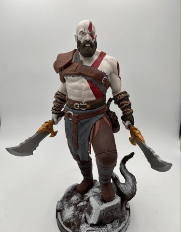 Figurine en impression 3D résine ragnarock