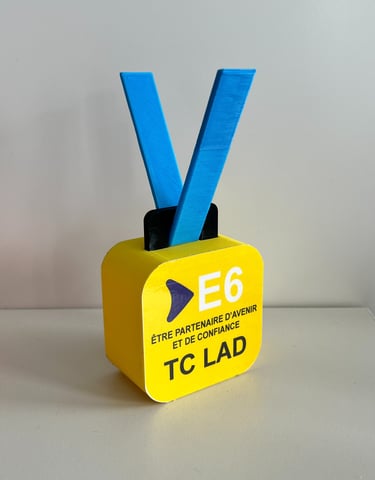 Trophée médaille en impression 3D