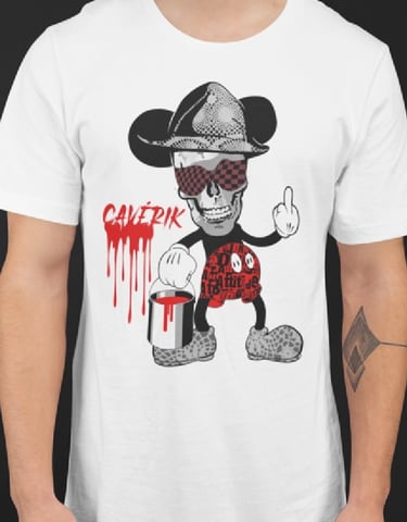 Camiseta da marca Cavérik