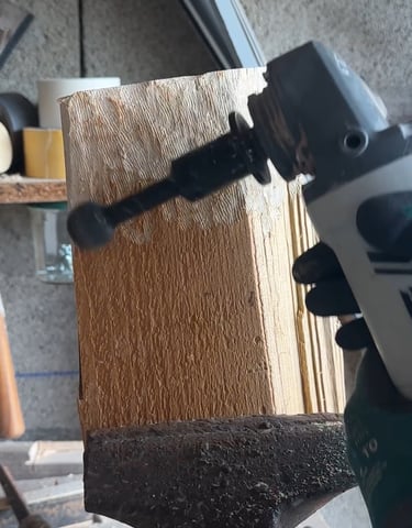 fabrication d'une table basse ancienne en bois
