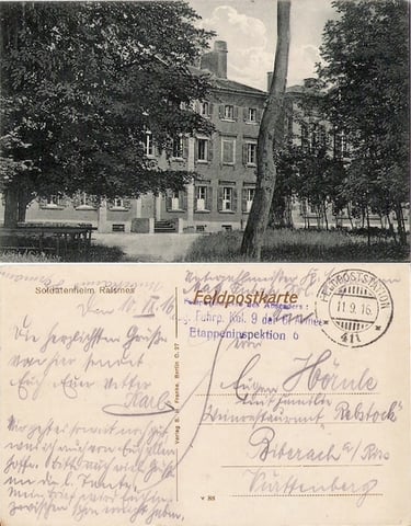 Bavarian Feldpoststation no. 411