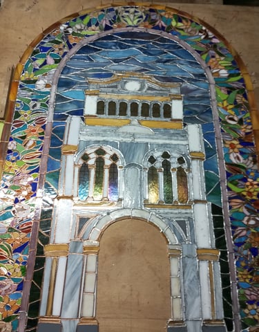 vitrales por pedido y en diferentes tamaños. stained glass costa rica, stained glass jaco