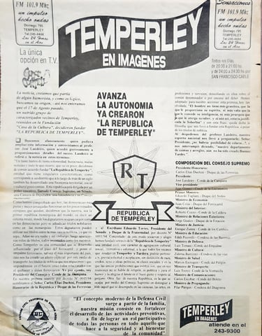 Temperley en Imágenes - 9/1994