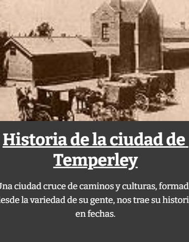 Historia de la ciudad de Temperley
