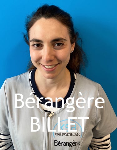Bérangère BILLET Pédiatrie Kiné sport Balnéo