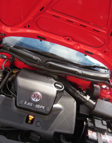 VW Golf Engine Bay Cleaning