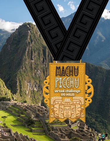 virtual challenge -  Machu Picchu