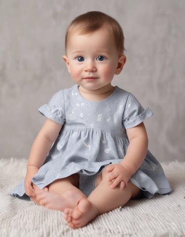 A smiling boy wearing a colorful t-shirt and shorts set, perfect for playtime adventures.