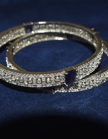 Silver Bangles