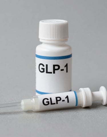 Bright image of capsules spilling out of a jar labeled for metabolic health.