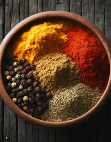 Spices from Afghan farms