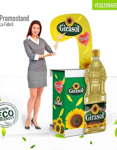 Stand Promocional hecho en cartón