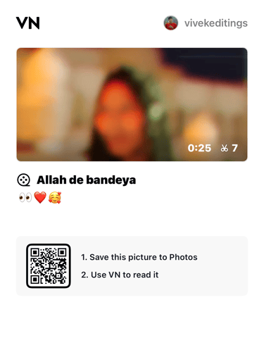 ALLAH DE BANDEYA VN TEMPLATE CODE