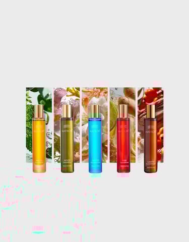 Essential Oil Roller Set – 5-Element Aromatherapy for Women – Botanical Skin & Mood Rituals with Squ