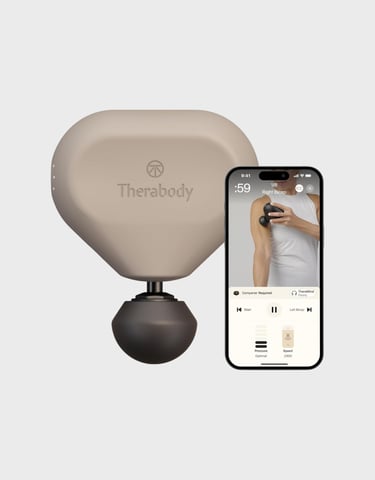 TheraGun Mini (3rd Generation) by Therabody – Ultra-Portable Massage Gun and Travel Essential for Fa