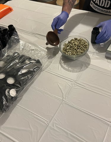 perilla-leaf-capsules-being-bottled-at-midwest-essentials