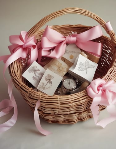 A collection of candles as event favors.