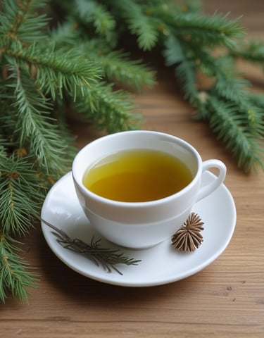 Hand-drawn map of northern Michigan's forests with marked foraging spots and natural elements sketched around.