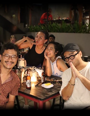 Kenji Ramen Bali restaurant atmosphere - Japanese soul food dining experience in Bali