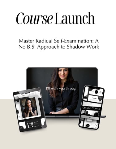 Shadow work online course by LVF called Master Radical Self-Examination: A No B.S. Approach 