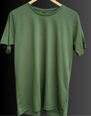 Camiseta ecológica em Algodão Orgánico de manga curta da CicloAmbiental