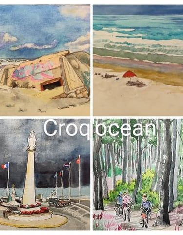 Croquis à Montalivet