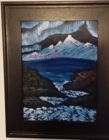 The Fairytale North (painting) Kylee Nicole Smith