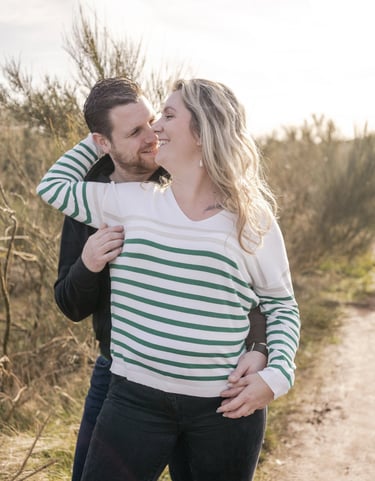 photographie de couple en extérieur à Guichen, Guignen, Baulon, Lassy