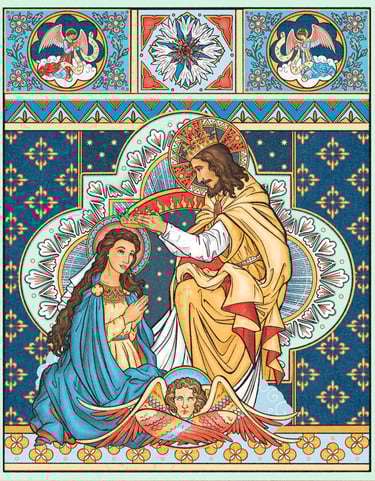 "Salve Regina" © 2022, A. Hude