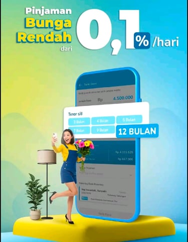 a woman holding a bouquet of flowers in front of a phone