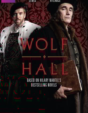 Poster for the BBC TV drama Wolf Hall