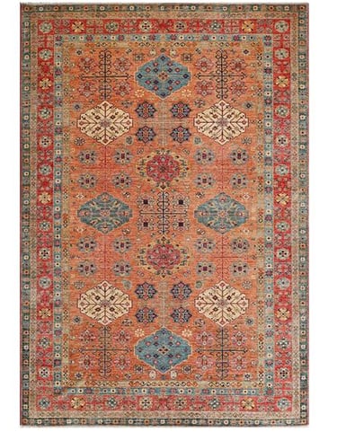 LARGE GENDJE - 375cm x 240cm (12'4 x 7'10) - LARGE RUGS - HANDMADE RUG COMPANY