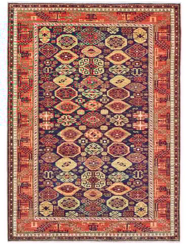 KHORASAN - 239cm x 157cm (7'10 x 5'1) - FINE RUGS - HANDMADE RUGS