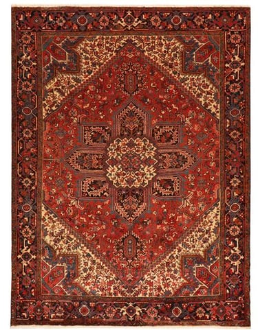 PERSIAN HERIZ - 330cm x 255cm (11'1 x 8'4) - PERSIAN CARPETS - HANDMADE RUG COMPANY