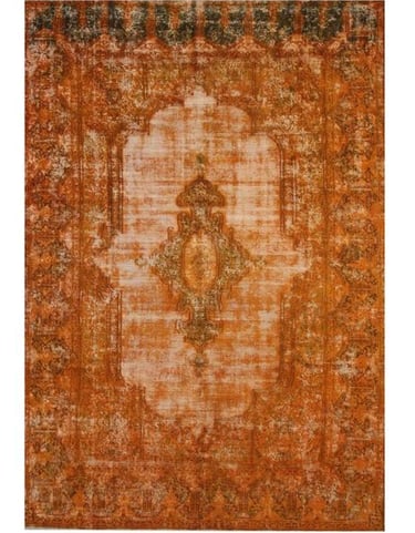 Bayat Rug (fine) - 372cm x 252cm (12-2ft x 8-3ft) - Vintage Persian Rug - Kirman - THE HANDMADE RUG COMPANY