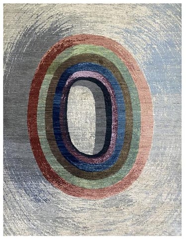 CENTRIC - 242cm x 195cm (7'9 x 6'4) - CONTEMPORARY RUGS - HANDMADE RUG COMPANY