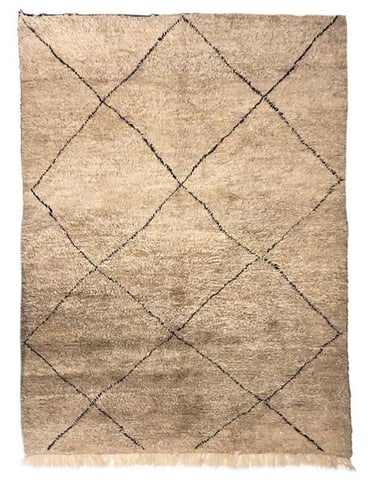 Atlas Berber - 294cm x 214cm (9'8 x 7') - Large Berber Rugs - HANDMADE RUG COMPANY