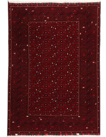 Old Fine Kunduz - 170cm x 115cm (5'7 x 3'10) - Antique rugs - HANDMADE RUG COMPANY