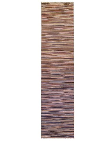 INGABORG KILIM - 346cm x 82cm (11'4 x 2'8) KILIM RUNNERS - ARTISAN CARPET