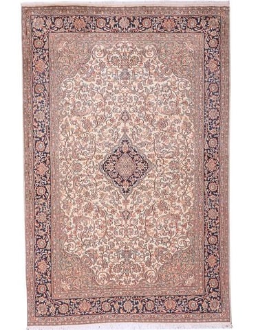 Fine Silk Kashmir - 196cm x 129cm (6-5ft x 4-3ft)