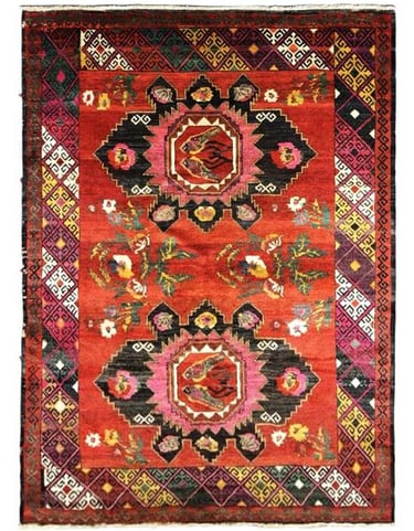 ANTIQUE LORI  - 309cm X 239cm (10'1 x 7'10) - ANTIQUE RUGS - HANDMADE RUG COMPANY