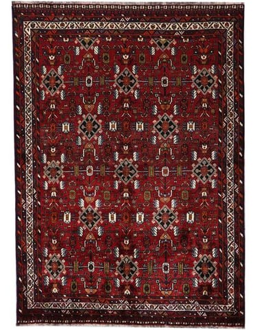 Qashqai Rug - 252cm X 180cm (7-8ft x 5-7ft) - Tribal Rugs - HANDMADE RUG COMPANY